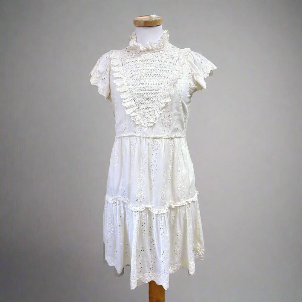Sea New York cream eyelet dress, size 2